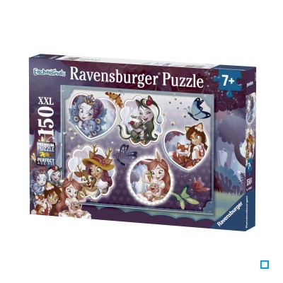 Puzzle 150 p xxl - les enchantimals et leurs compagnons - rav4005556100545  Ravensburger    084608
